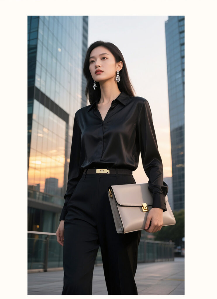 Women's Leather Belt, Slim, High-End AMS Demo 03