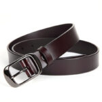 Ceinture en cuir, vintage et polyvalente. haut de gamme 30086-01
