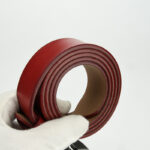 Ceinture en cuir, vintage et polyvalente. haut de gamme 30086-03