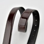 Ceinture vintage en cuir vintage haut de gamme, mixte 38026-06