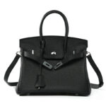 Sac Birkin cuir, haut de gamme, grande capacité 000BK n Demo 005