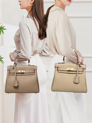 Sac Kelly Haut de gamme Vrai cuir traditionnel KL-001