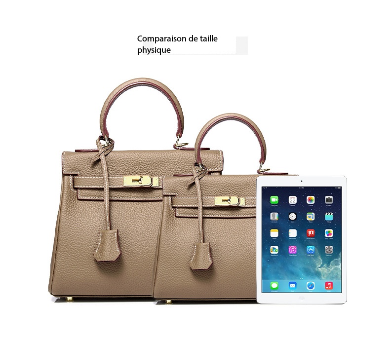 High-End Kelly Bag, Genuine Traditional Leather, KL Demo 0022