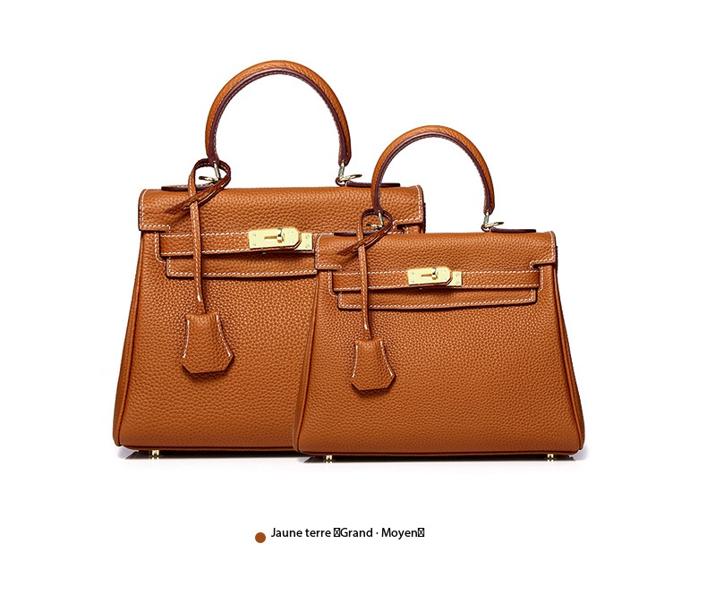 High-End Kelly Bag, Genuine Traditional Leather, KL Demo 0028