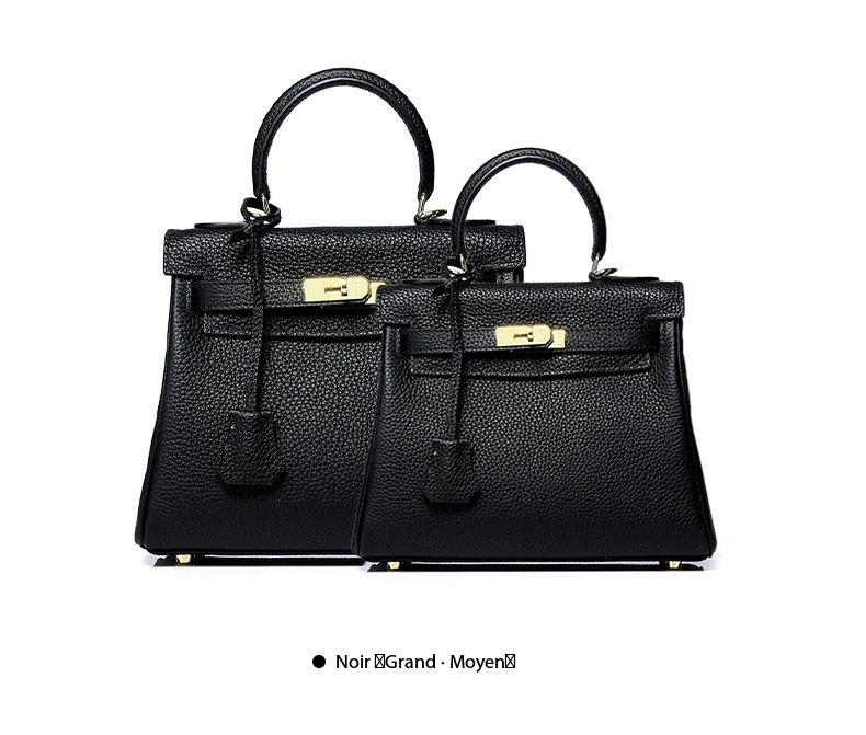 High-End Kelly Bag, Genuine Traditional Leather, KL Demo 0030