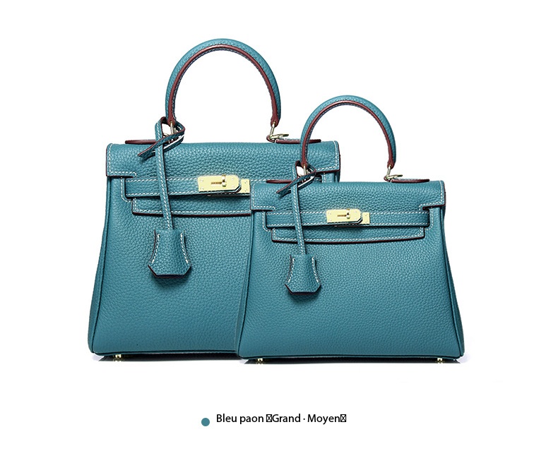 High-End Kelly Bag, Genuine Traditional Leather, KL Demo 0031