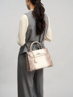 Sac Kelly en cuir, haute qualité à motif crocodile GY8328-04