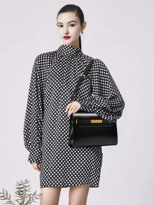 Sac Manhattan en cuir, Sac vintage sophistiqué Manhattan-001