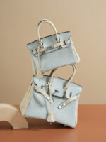 Sac à main Kelly Platinum en cuir véritable 00BK-003