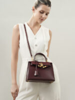 Sac à main Kelly haute couture cuir, haut de gamme MODEL KL-003