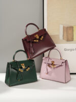 Sac à main Kelly haute couture cuir, haut de gamme MODEL KL-004