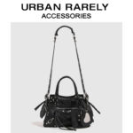 Sac à main cuir femme, sac moto riveté personnalisé riveté 003