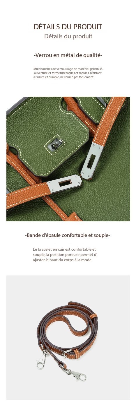 Large, versatile platinum leather bag, 0BK Demo 0015