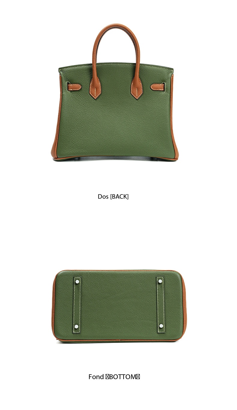 Large, versatile platinum leather bag, 0BK Demo 0021
