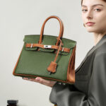 Sac platine en cuir, grand calibre, polyvalent 0BKn