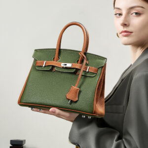 Sac platine en cuir, grand calibre, polyvalent 0BKn