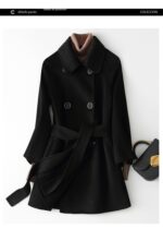Manteau en cachemire haut de gamme réversible pour femmes D19206 Demo 010