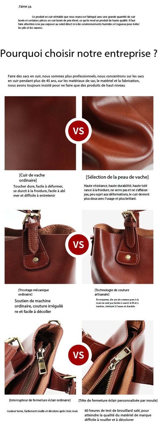 Sac bandoulière en cuir véritable, grande capacité PY0216 Demo 003