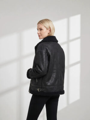 Veste en cachemire femmes, à double étage à revers, JH04-01