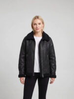 Veste en cachemire femmes, à double étage à revers, JH04-02