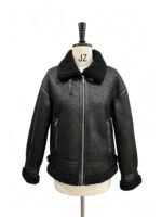 Veste en cachemire femmes, à double étage à revers, JH04-07