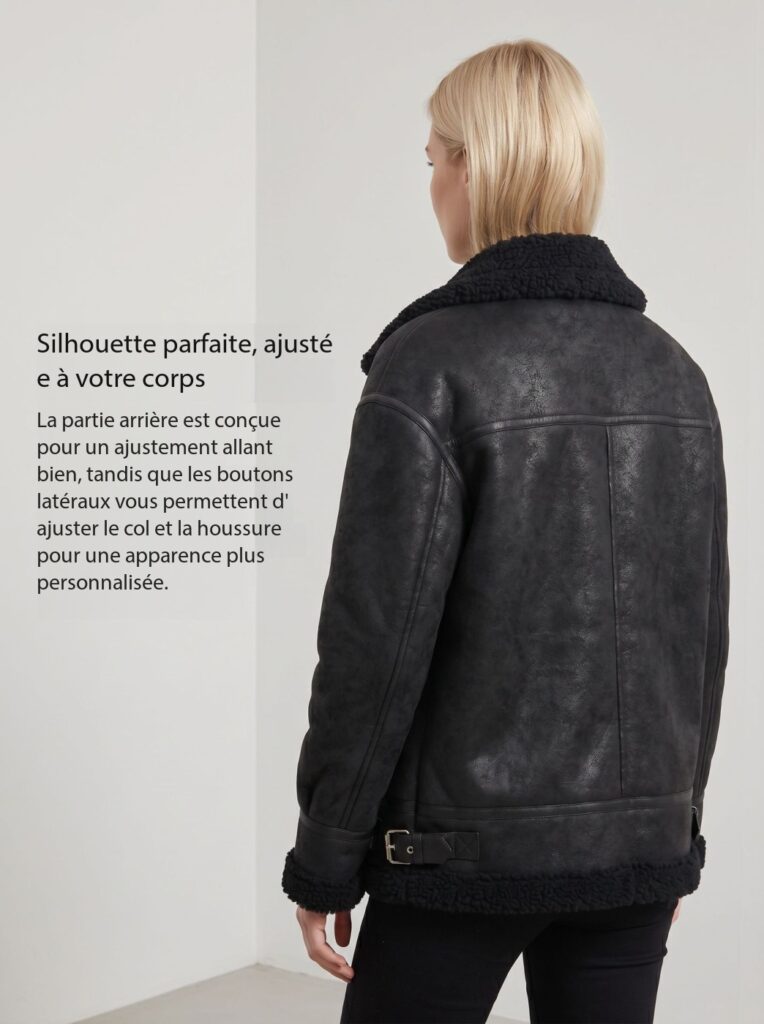 Veste en cachemire femmes, à double étage à revers, JH04 dEMO 02