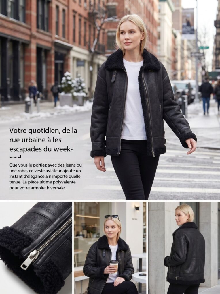 Veste en cachemire femmes, à double étage à revers, JH04 dEMO 08