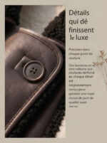 Veste en cuir femme, intégrée en fourrure, style patchwork 5.12.12 Demo 03
