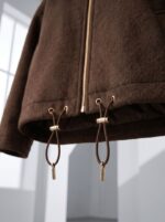 Veste en laine femme, col détachable. Veste vintage 85225 dEMO 05