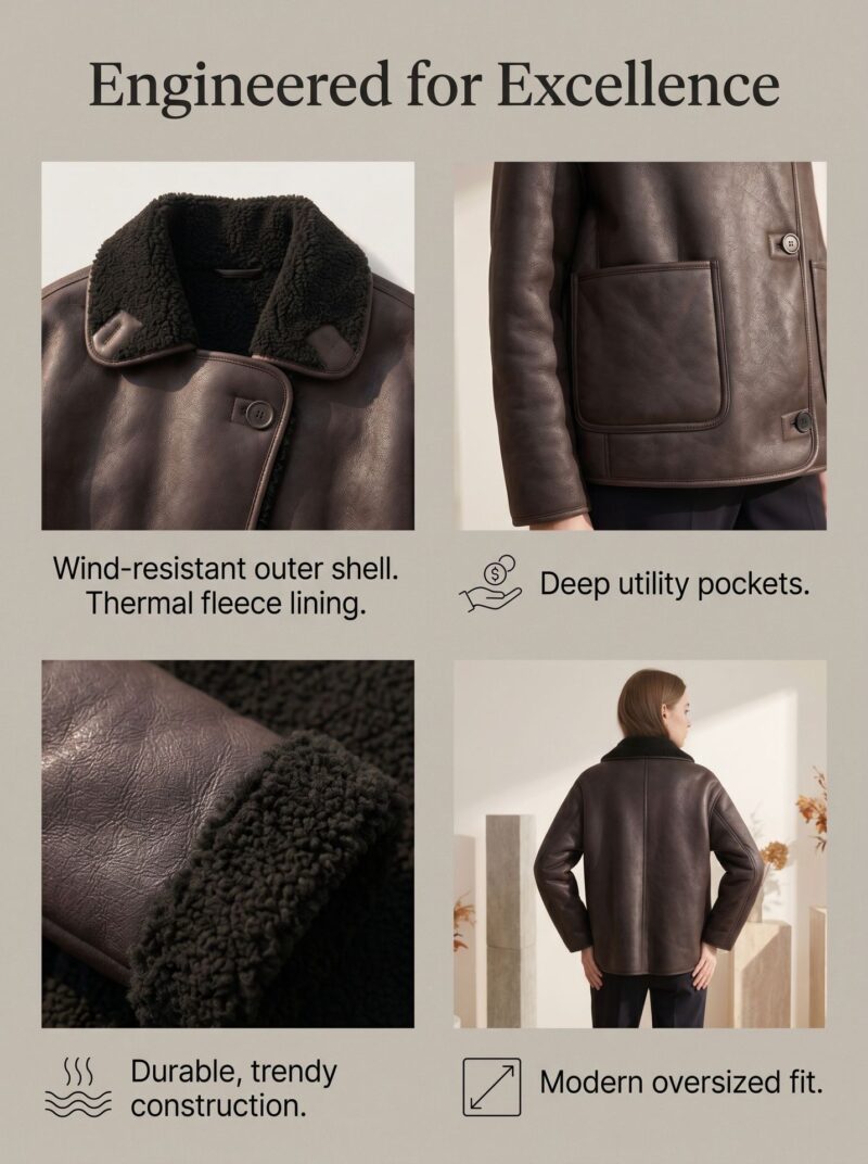 Women's leather jacket with fur lining 5.12.12 Demo05