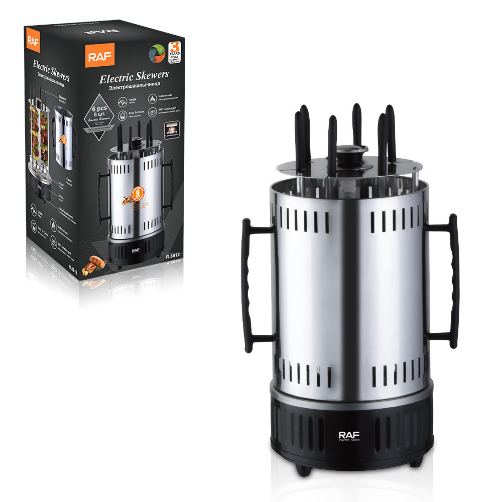 Barbecue, appareil à brochettes multifonctionnel R.8612-01