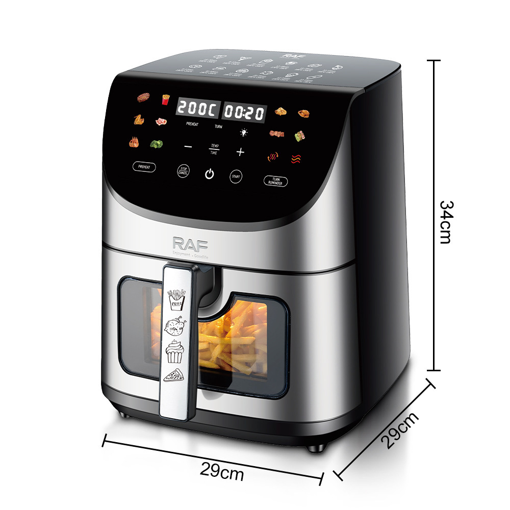 Friteuse à air, écran tactile, sans huile ni fumée R.52952 Demo 01