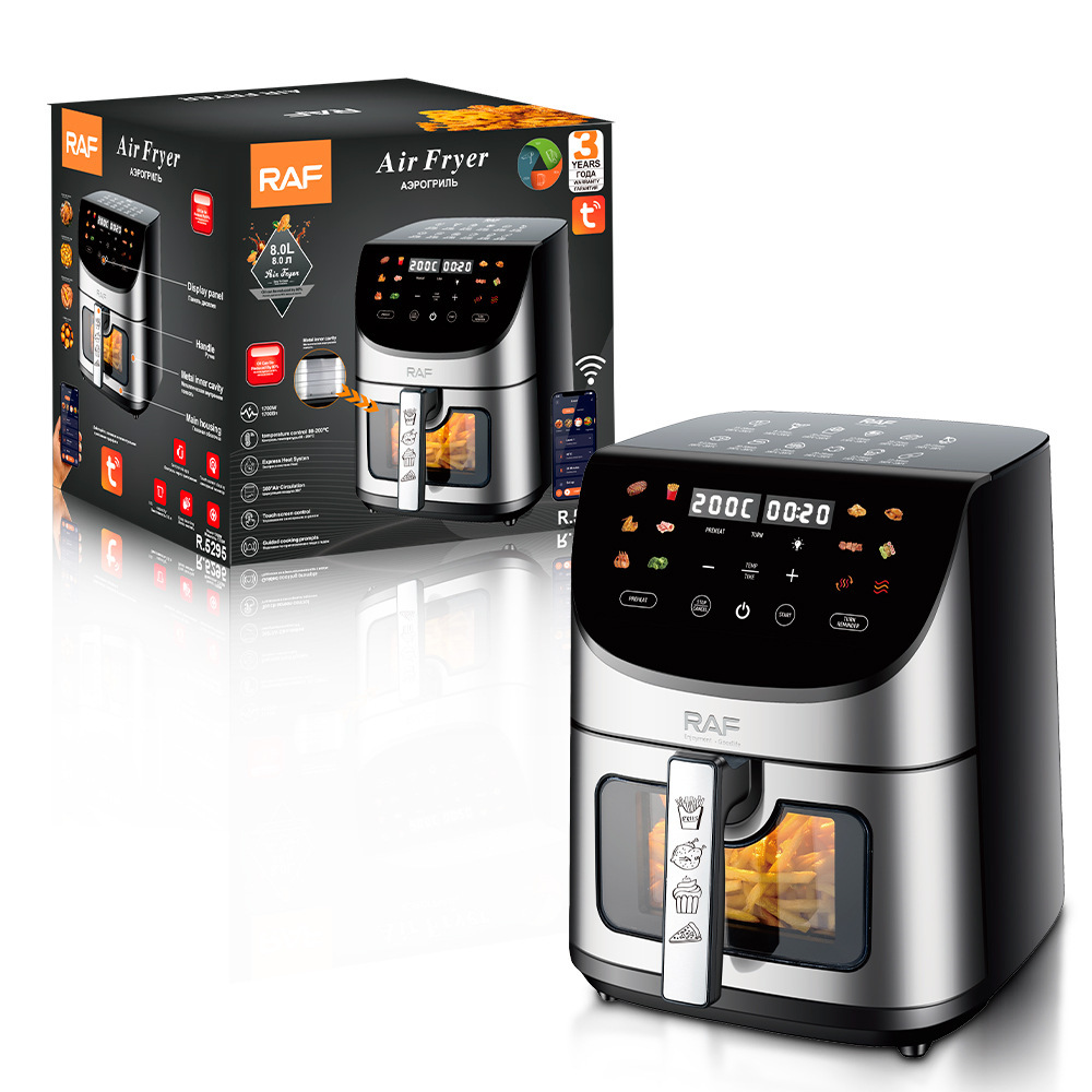 Friteuse à air, écran tactile, sans huile ni fumée R.52952 Demo 03