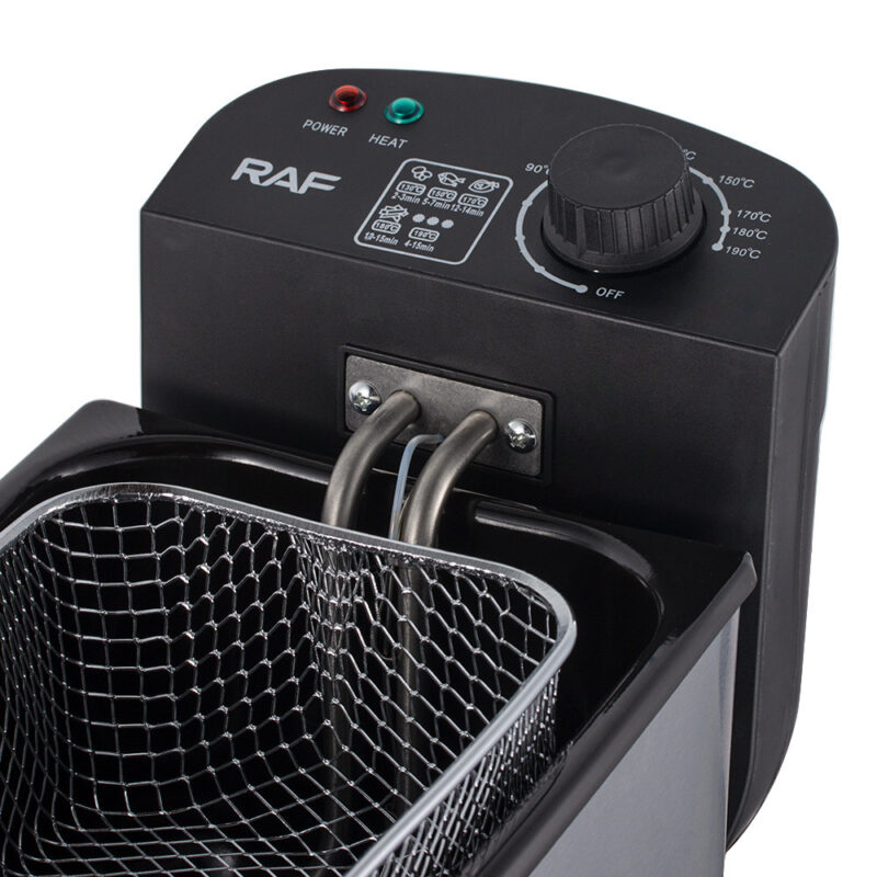 Friteuse électrique, machines à beignets et frites R.5299 Demo 02