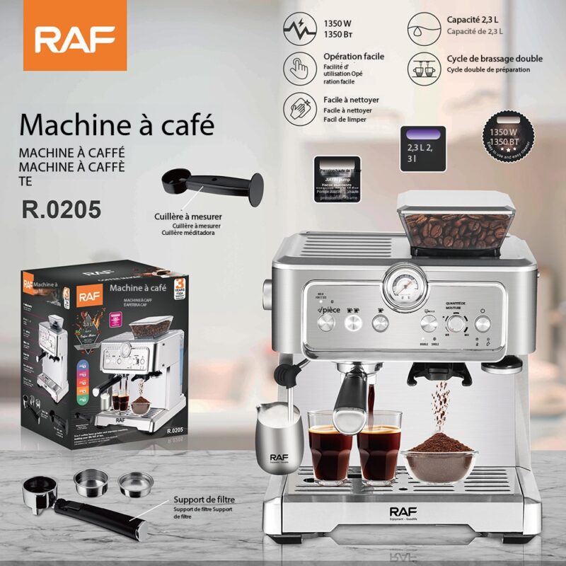 Machine ร cafรฉ expresso semi-automatique et moulin 20230 Demo 01 fr Machine ร cafรฉ expresso semi-automatique et moulin 20230 Demo 01 fr