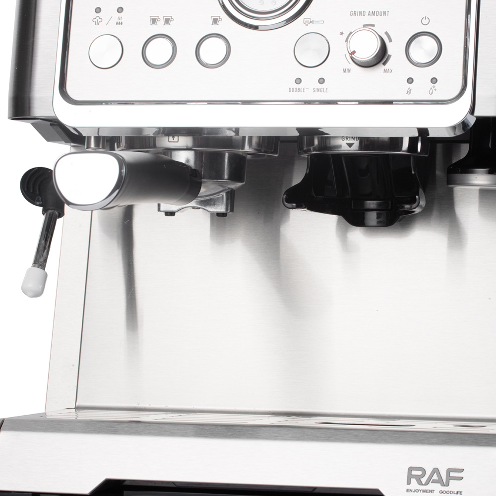 Espresso coffee machine with dial, built-in grinder 20230 Demo 011