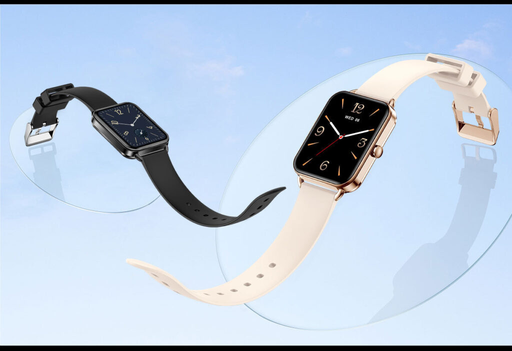 Montre connectée femme appels, écran tactile Da02 Demo 17