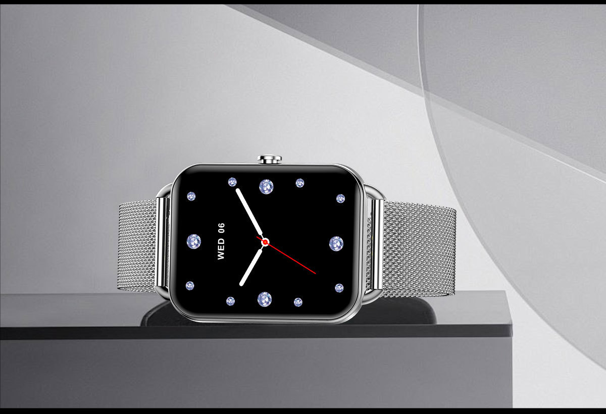 Montre connectée femme appels, écran tactile Da02 Demo 20
