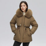 Parka femme, avec fourrure d’hiver doublée polaire 873-qs-03