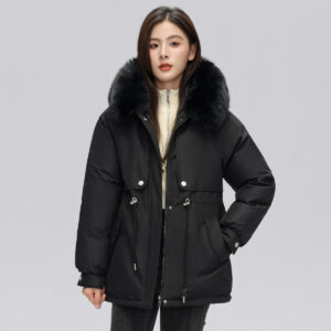 Parka femme, avec fourrure d’hiver doublée polaire 873-qs