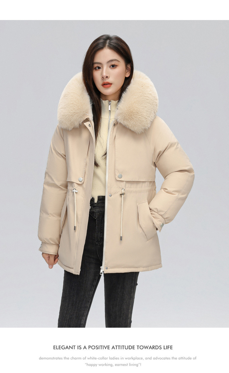 Parka femme, avec fourrure d’hiver doublée polaire 873-qs Demo 05