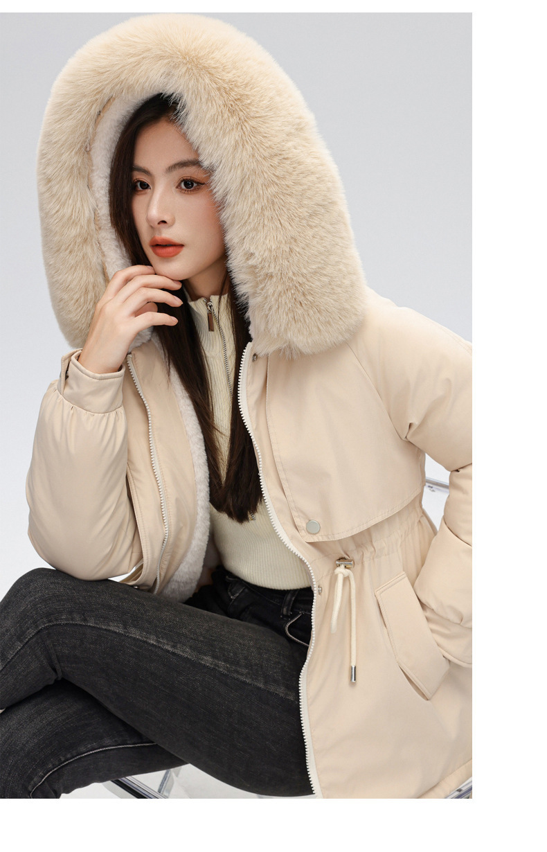Parka femme, avec fourrure d’hiver doublée polaire 873-qs Demo 08