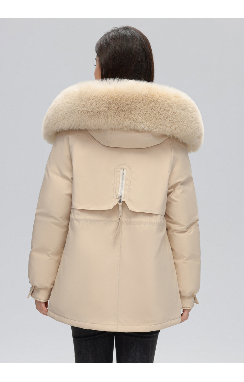 Parka femme, avec fourrure d’hiver doublée polaire 873-qs Demo 09