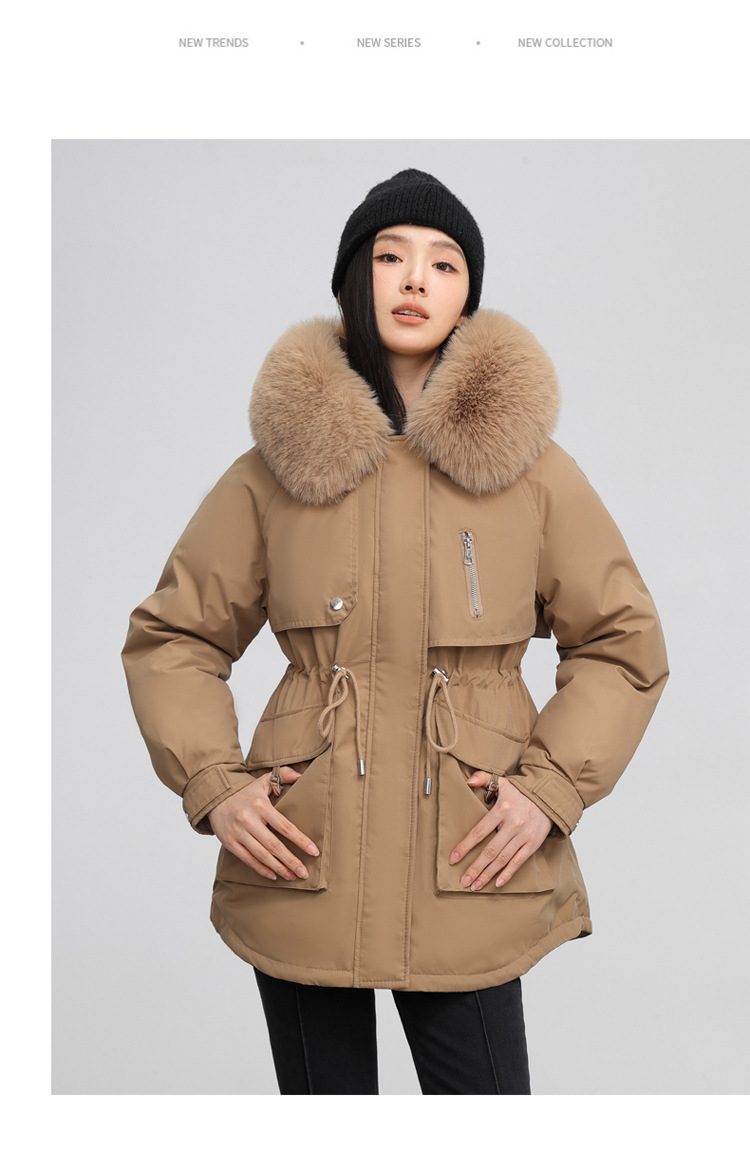 Parka femme, doublé polaire et rembourré pour hiver 890QS Demo 0