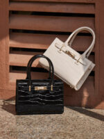 Sac à main en cuir femme, sac de niche polyvalent 3327-01