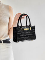 Sac à main en cuir femme, sac de niche polyvalent 3327-05