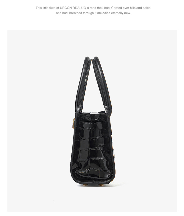 Sac à main en cuir femme, sac de niche polyvalent 3327 Demo 0010