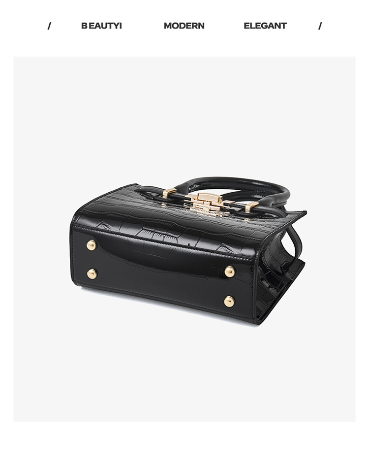 Sac à main en cuir femme, sac de niche polyvalent 3327 Demo 0011