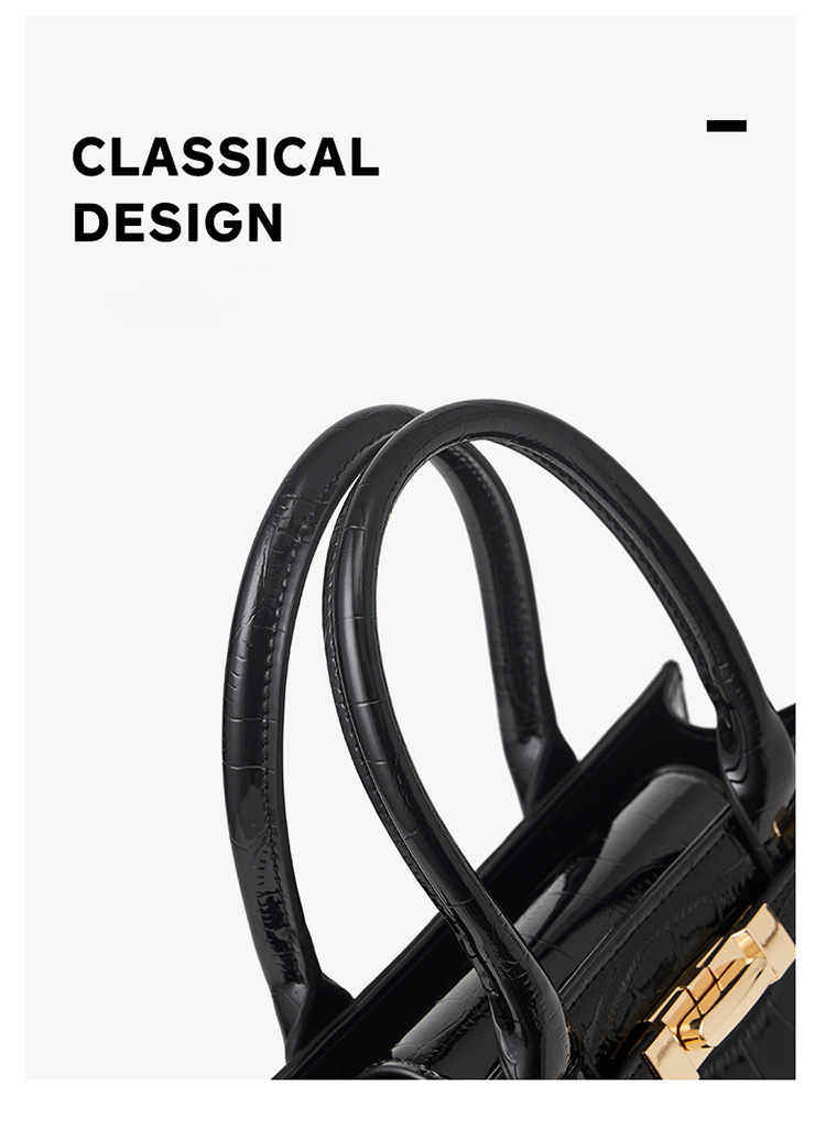 Sac à main en cuir femme, sac de niche polyvalent 3327 Demo 0013