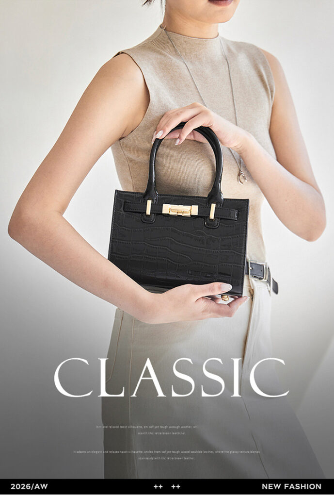 Sac à main en cuir femme, sac de niche polyvalent 3327 Demo 0015
